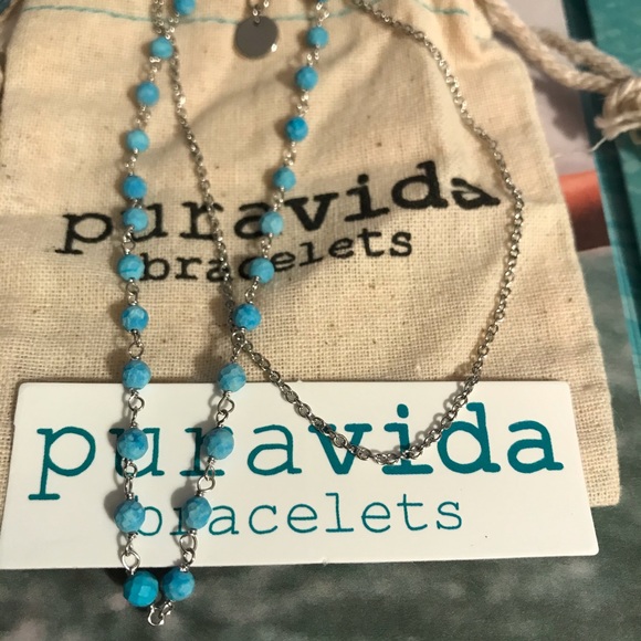 Pura Vida Beaded Chain Anklet!! - Picture 6 of 6